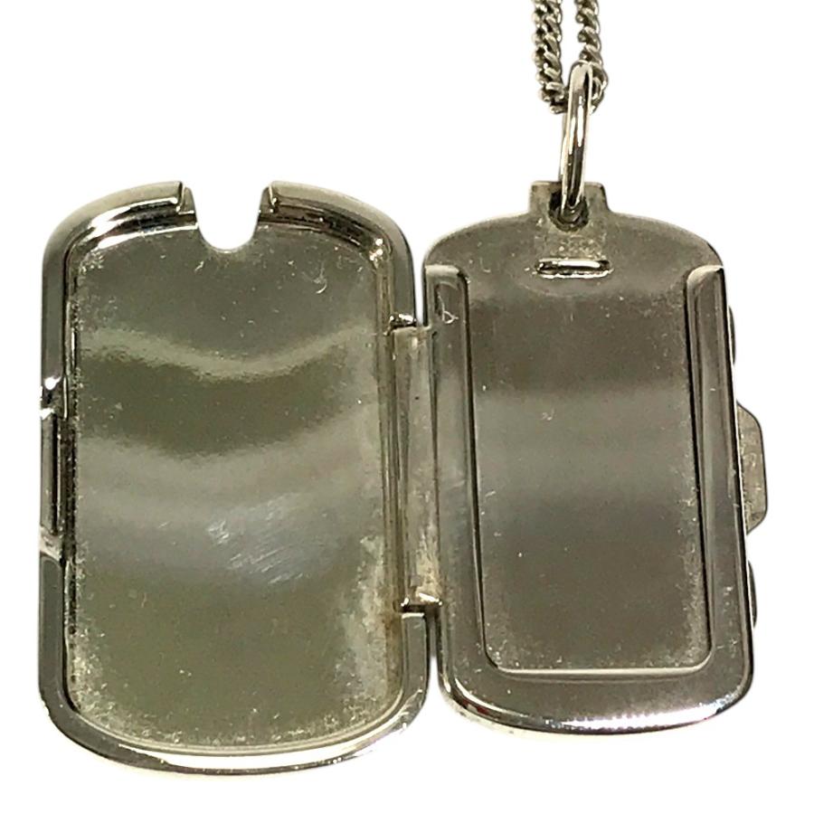 LOUIS VUITTON ルイヴィトン M62484 ロケットネックレス モノグラム ペンダント チェーン アクセサリー ネックレス シルバー【中古】 | LOUIS VUITTON | 01