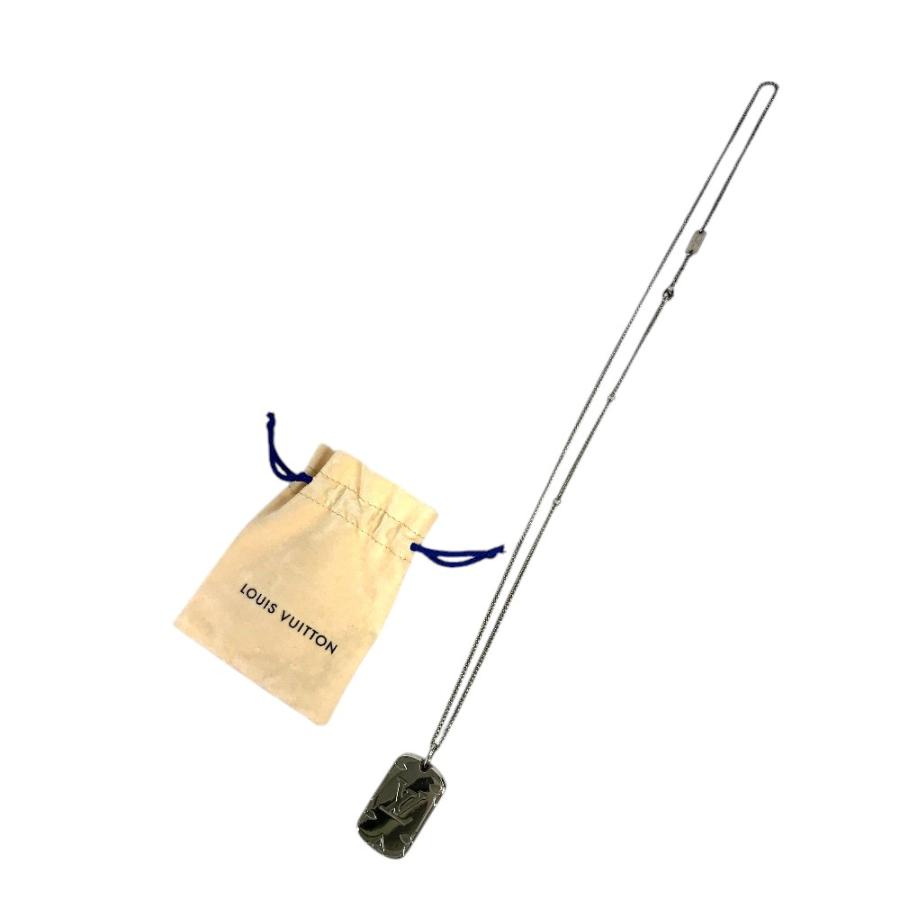 LOUIS VUITTON ルイヴィトン M62484 ロケットネックレス モノグラム ペンダント チェーン アクセサリー ネックレス シルバー【中古】 | LOUIS VUITTON | 05