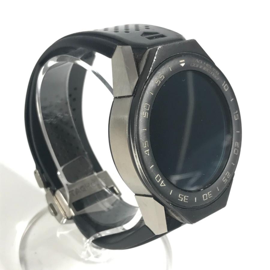 TAG HEUER タグホイヤー SBF8A8001 Connected 45mm コネクッド ウォッチ スマートウォッチ 時計 腕時計 ブラック メンズ【中古】 |  | 01