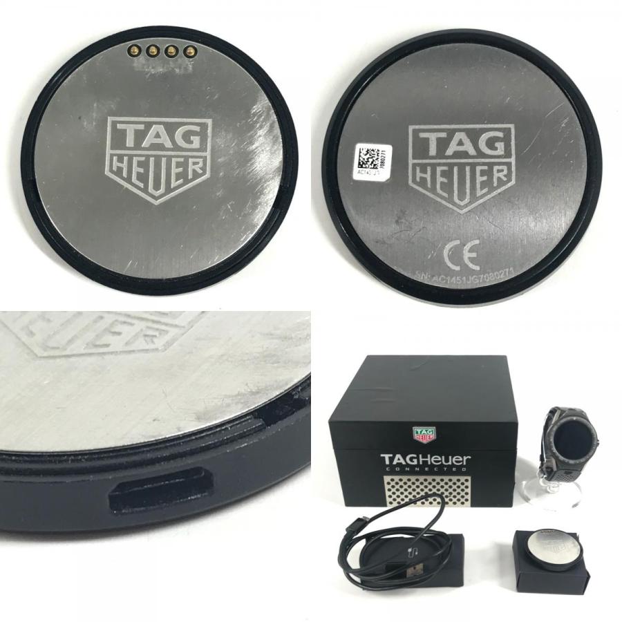 TAG HEUER タグホイヤー SBF8A8001 Connected 45mm コネクッド ウォッチ スマートウォッチ 時計 腕時計 ブラック メンズ【中古】 |  | 09