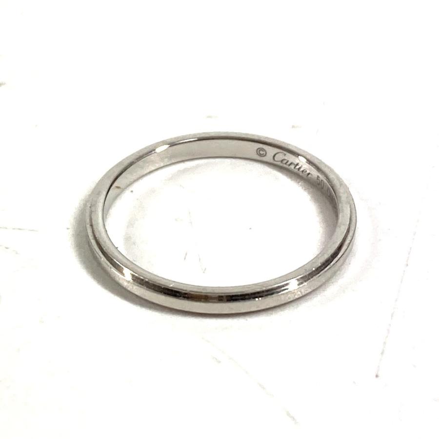 CARTIER カルティエ アクセサリー ジュエリー プラチナ リング・指輪 シルバー レディース【中古】 | Cartier | 01