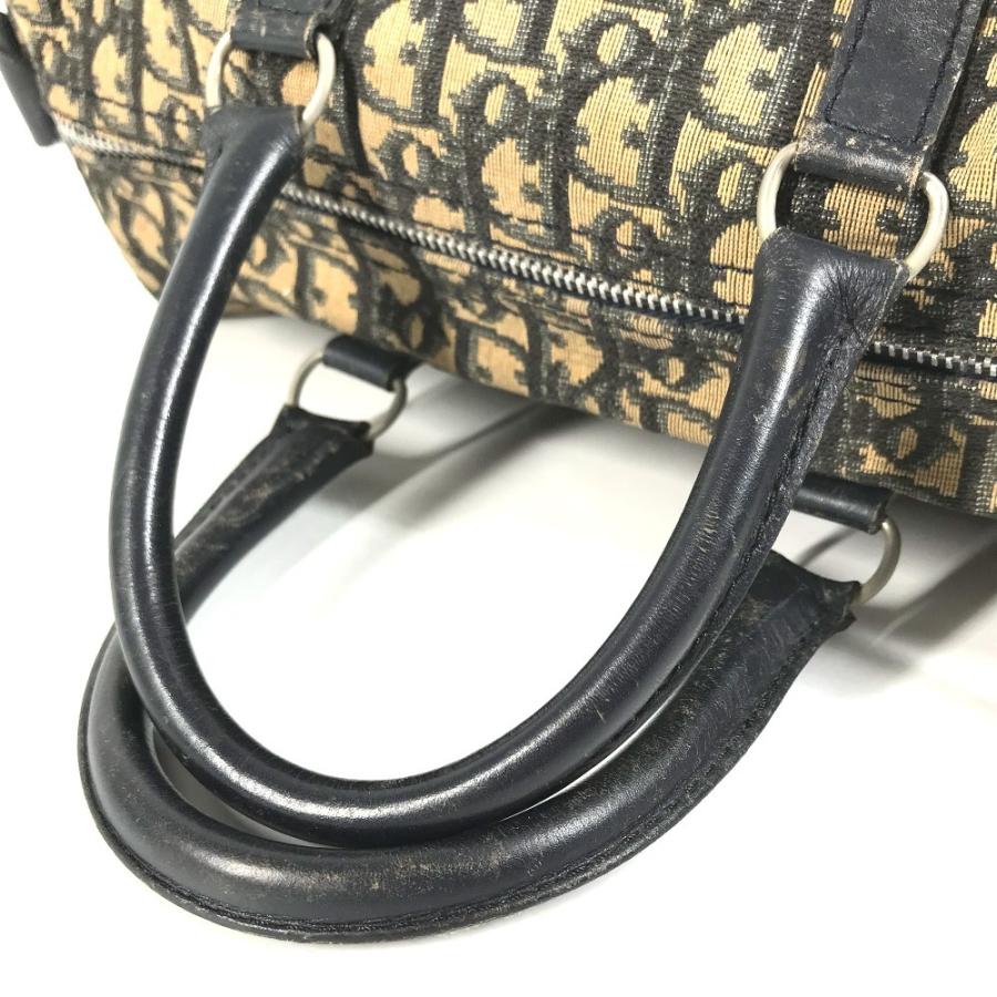 Dior ディオール トロッター ロゴ カバン ミニボストンバッグ ヴィンテージ ハンドバッグ ネイビー ユニセックス【中古】 |  | 01