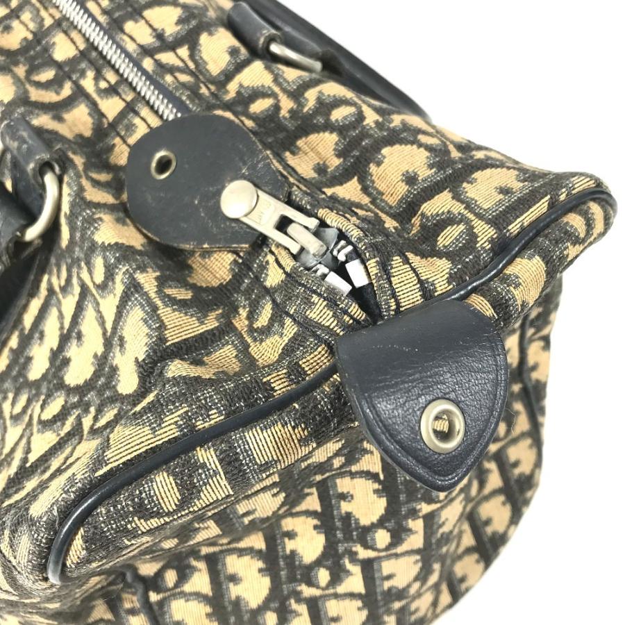 Dior ディオール トロッター ロゴ カバン ミニボストンバッグ ヴィンテージ ハンドバッグ ネイビー ユニセックス【中古】 |  | 02