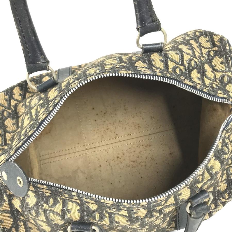 Dior ディオール トロッター ロゴ カバン ミニボストンバッグ ヴィンテージ ハンドバッグ ネイビー ユニセックス【中古】 |  | 04