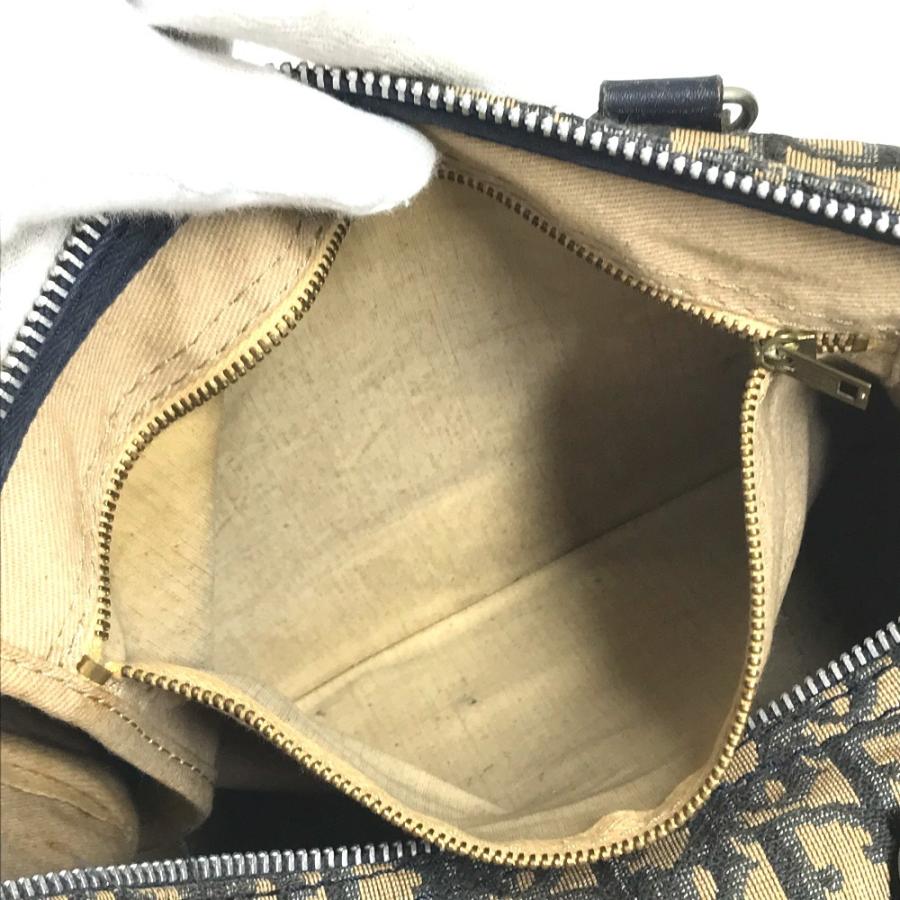 Dior ディオール トロッター ロゴ カバン ミニボストンバッグ ヴィンテージ ハンドバッグ ネイビー ユニセックス【中古】 |  | 07