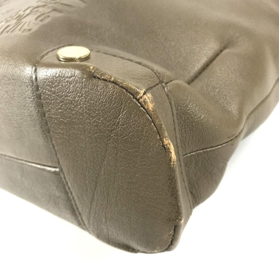BVLGARI ブルガリ S.Bulgari ロゴ カバン トートバッグ 2WAYバッグ ハンドバッグ ショルダーバッグ グレー ユニセックス【中古】 | BVLGARI | 05