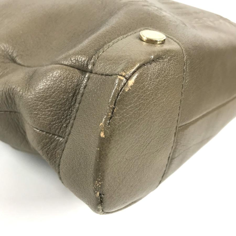 BVLGARI ブルガリ S.Bulgari ロゴ カバン トートバッグ 2WAYバッグ ハンドバッグ ショルダーバッグ グレー ユニセックス【中古】 | BVLGARI | 06