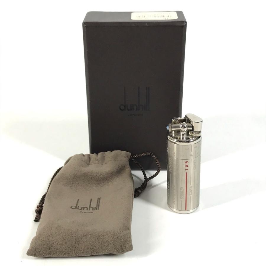 Dunhill ダンヒル GMT リミテッドエディション 限定 ロゴ 喫煙具 煙草 タバコ 世界1884本限定 ライター シルバー ユニセックス【中古】 | dunhill | 09