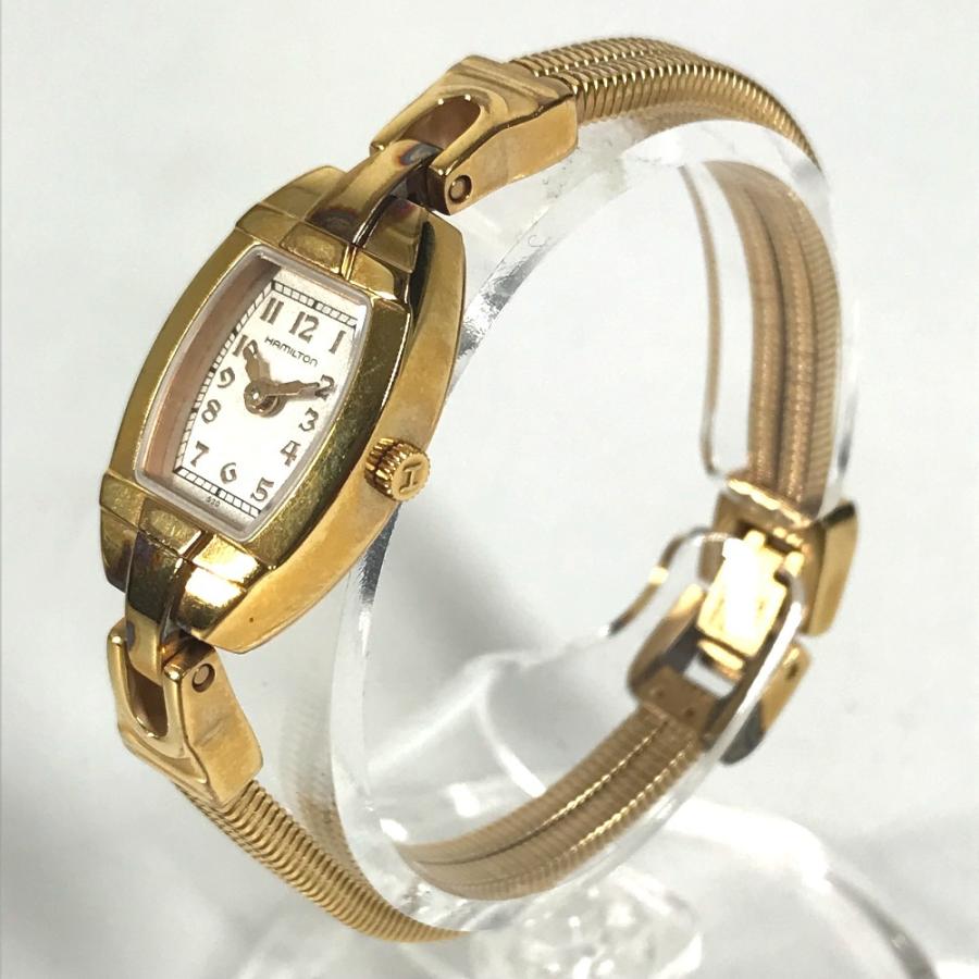 HAMILTON ハミルトン  H311410  ブレスウォッチ ロゴ レディースウォッチ ウォッチ 腕時計 ゴールド メンズ【中古】 | HAMILTON | 04