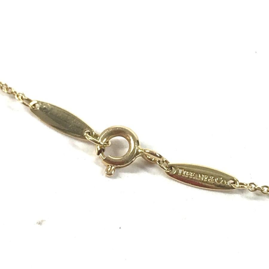 TIFFANY&Co. ティファニー バイザヤード ダイヤ 1PD チェーンネックレス 18K 金 K18  ダイヤモンド ネックレス レディース【中古】 | TIFFANY&Co. | 08