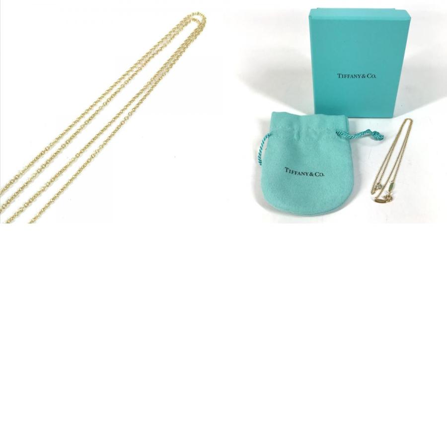 TIFFANY&Co. ティファニー バイザヤード ダイヤ 1PD チェーンネックレス 18K 金 K18  ダイヤモンド ネックレス レディース【中古】 | TIFFANY&Co. | 09