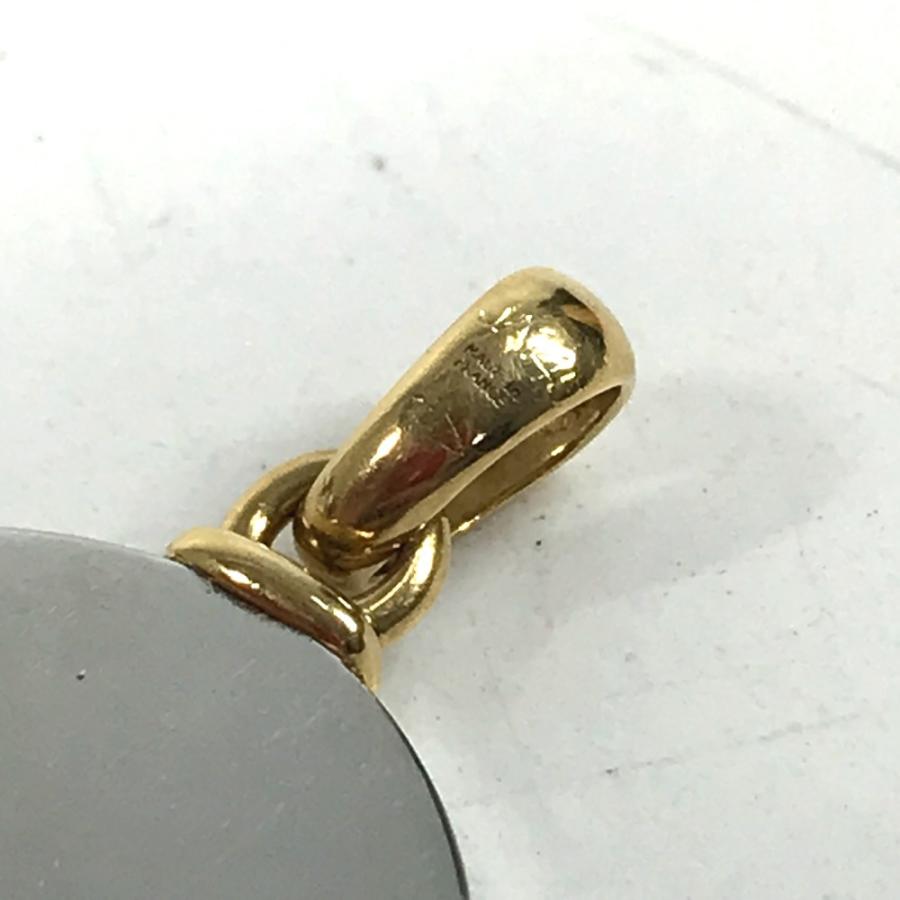 BVLGARI ブルガリ ホロスコープ ロゴ コンビ ネックレス アクセサリー ジュエリー K18 金 1PD ダイヤ  ペンダントトップ【中古】 | BVLGARI | 07