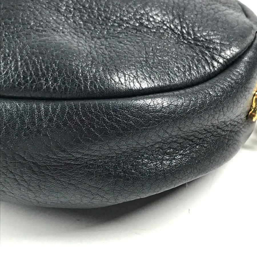 VERSACE ヴェルサーチ ロゴ ビッグ メデューサ 斜め掛け カバン ポシェット ヴィンテージ ショルダーバッグ ブラック ユニセックス【中古】 |  | 06