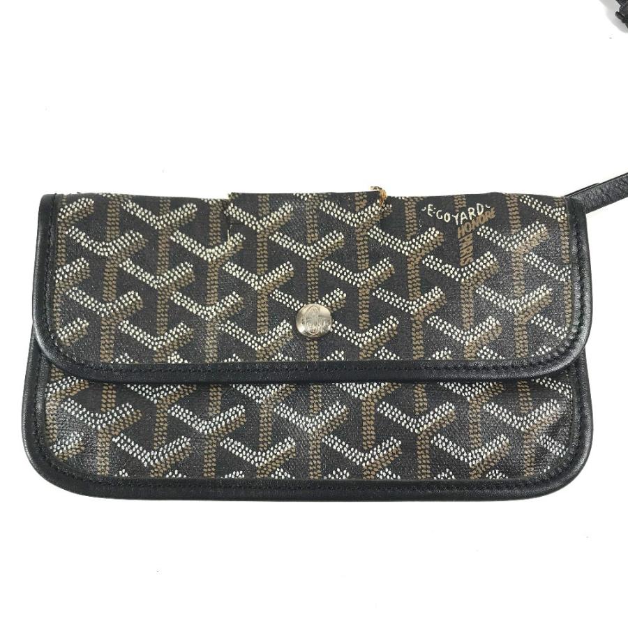 GOYARD ゴヤール サンルイPM サンルイ PM ポーチ付き トートバッグ カバン 肩掛け ショルダーバッグ ブラック ユニセックス【中古】 | GOYARD | 05