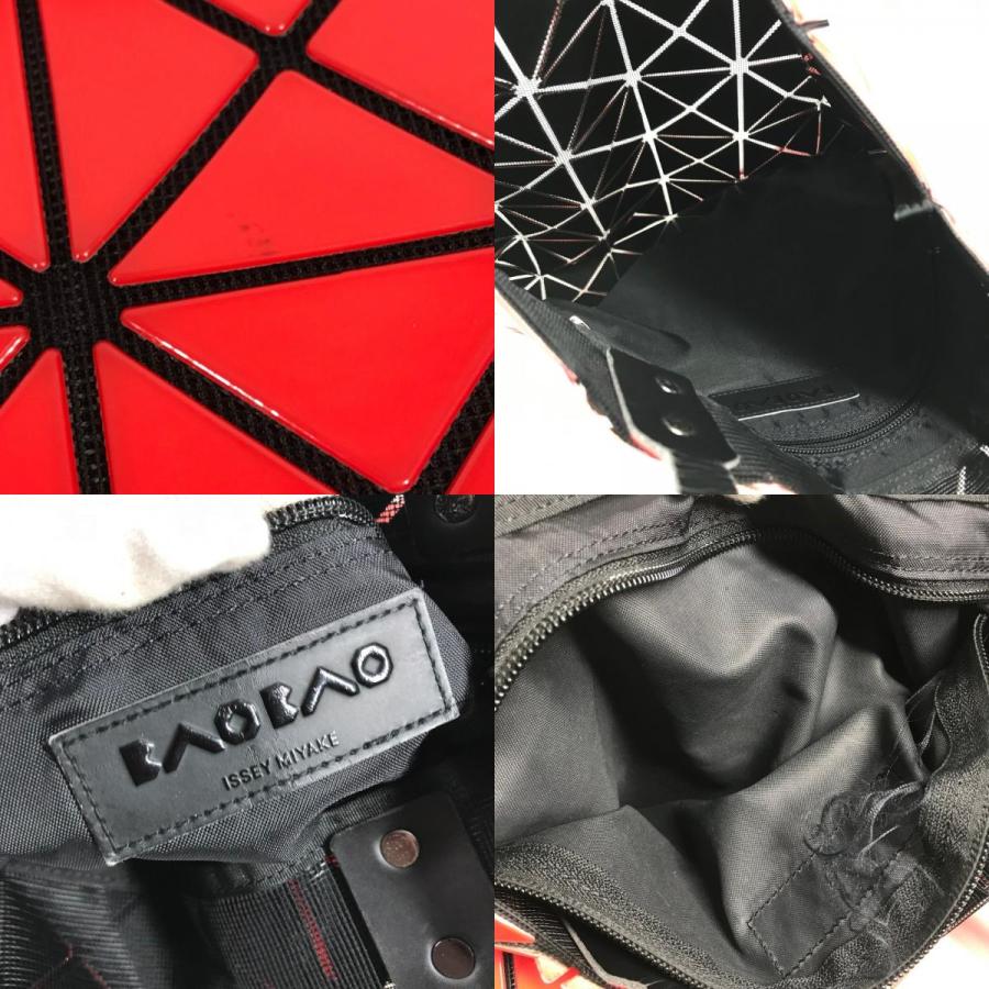 ISSEY MIYAKE イッセイミヤケ BAOBAO バオバオ ショルダーバック カバン 肩掛け トートバッグ レッド ユニセックス【中古】 | ISSEY MIYAKE | 08