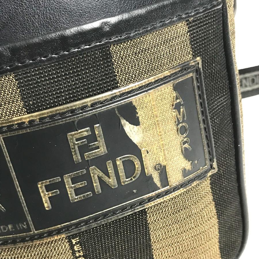 FENDI フェンディ ペカン ロゴ 斜め掛け ポシェット カバン ショルダーバッグ ブラウン ユニセックス【中古】 | FENDI | 06