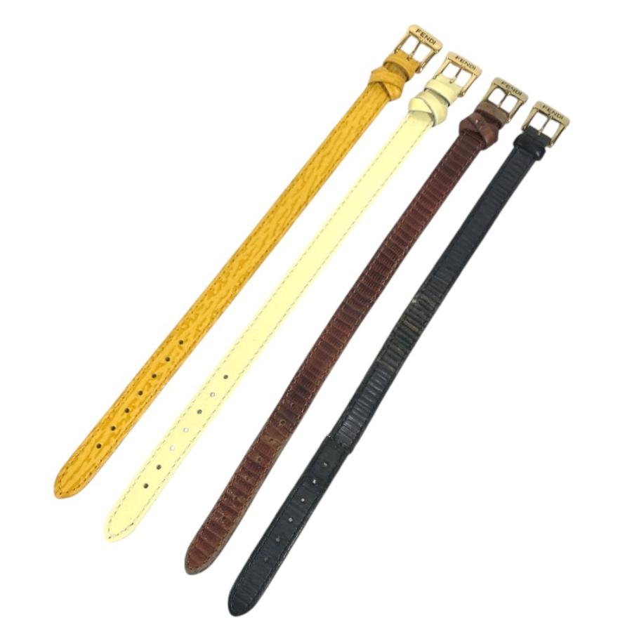 FENDI フェンディ 640L チェンジベルト 7色 カメレオン 替えベルトのみ ウォッチ 腕時計 マルチカラー レディース【中古】 | FENDI | 05