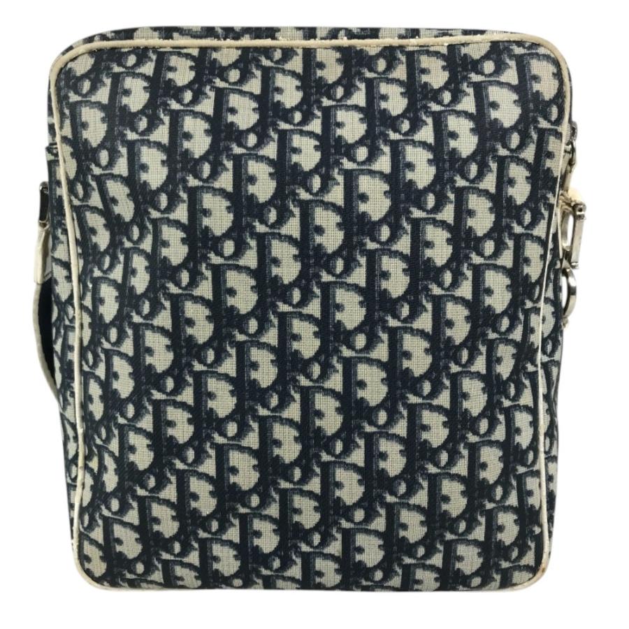 Dior ディオール ロゴ トロッター NO1 斜め掛け カバン ポシェット ショルダーバッグ ブルー ユニセックス【中古】 |  | 01