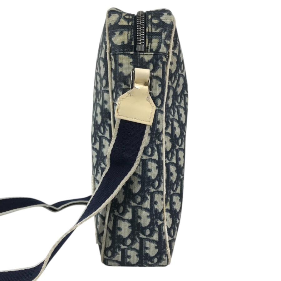 Dior ディオール ロゴ トロッター NO1 斜め掛け カバン ポシェット ショルダーバッグ ブルー ユニセックス【中古】 |  | 02