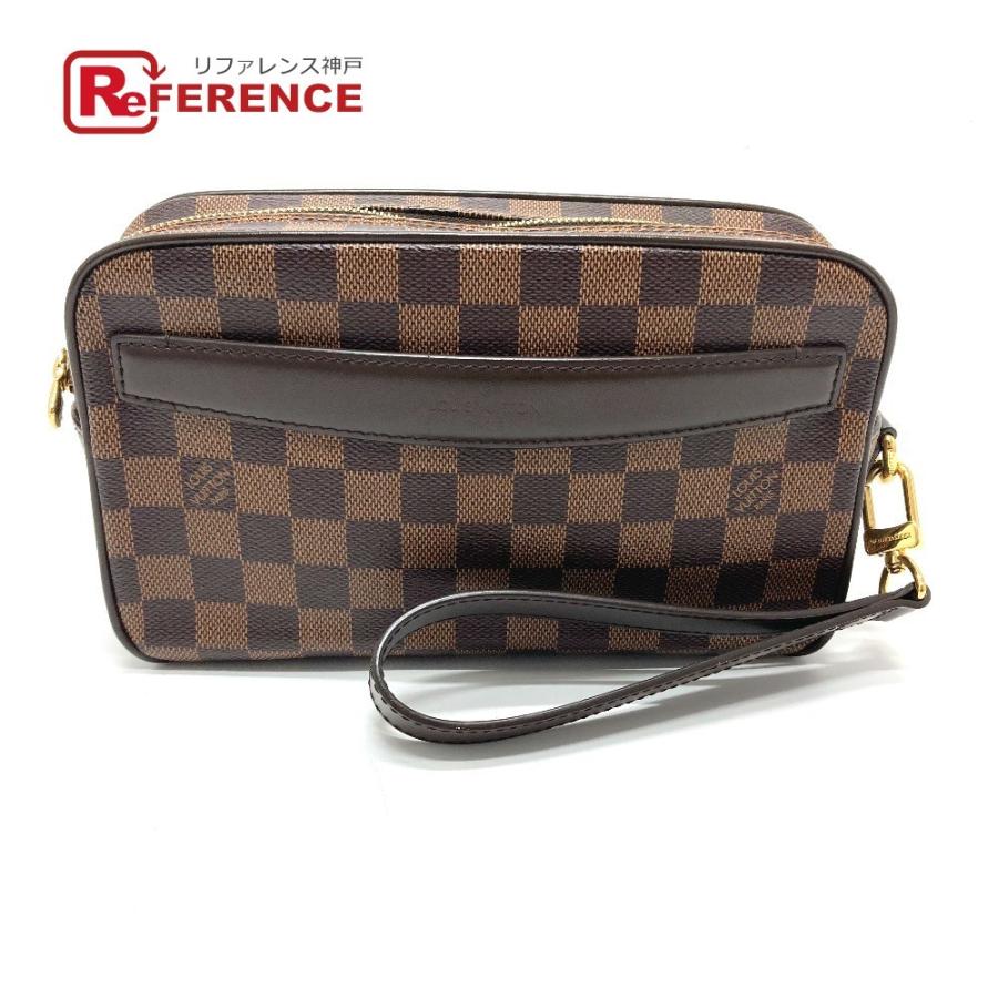 Louis Vuitton ルイヴィトン N ダミエ ポシェットサンポール クラッチバッグ セカンドバッグ エベヌ メンズ 中古 Y 2223 22 リファレンス コレクション 通販 Yahoo ショッピング