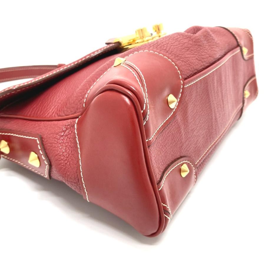 LOUIS VUITTON ルイヴィトン M95846 スハリ レセンシアル ハンドバッグ ワンショルダー ショルダーバッグ スハリレザー レッド系【中古】 | LOUIS VUITTON | 04