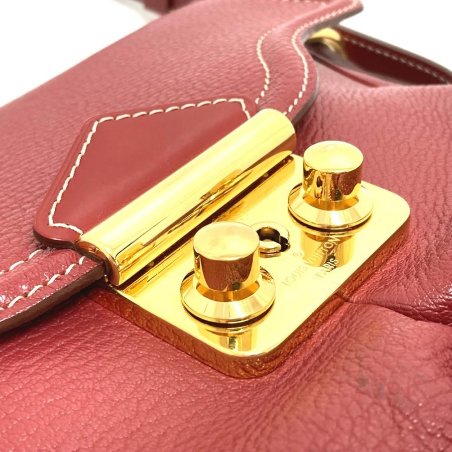 LOUIS VUITTON ルイヴィトン M95846 スハリ レセンシアル ハンドバッグ ワンショルダー ショルダーバッグ スハリレザー レッド系【中古】 | LOUIS VUITTON | 06
