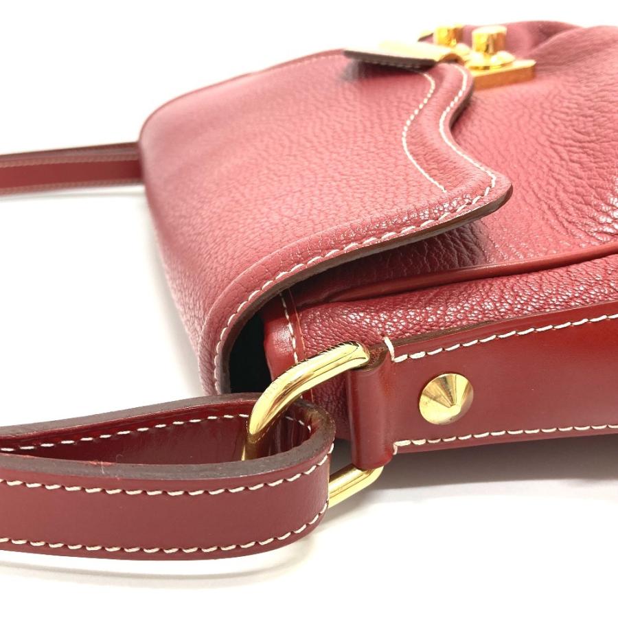LOUIS VUITTON ルイヴィトン M95846 スハリ レセンシアル ハンドバッグ ワンショルダー ショルダーバッグ スハリレザー レッド系【中古】 | LOUIS VUITTON | 07