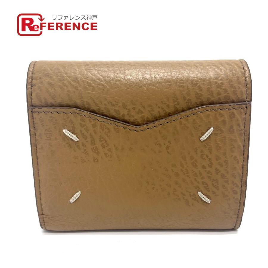 Maison Margiela メゾンマルジェラ S56UI0136 エンベロープ ウォレット 財布 ミニウォレット 3つ折り財布 ベージュ系 レディース【中古】 | 