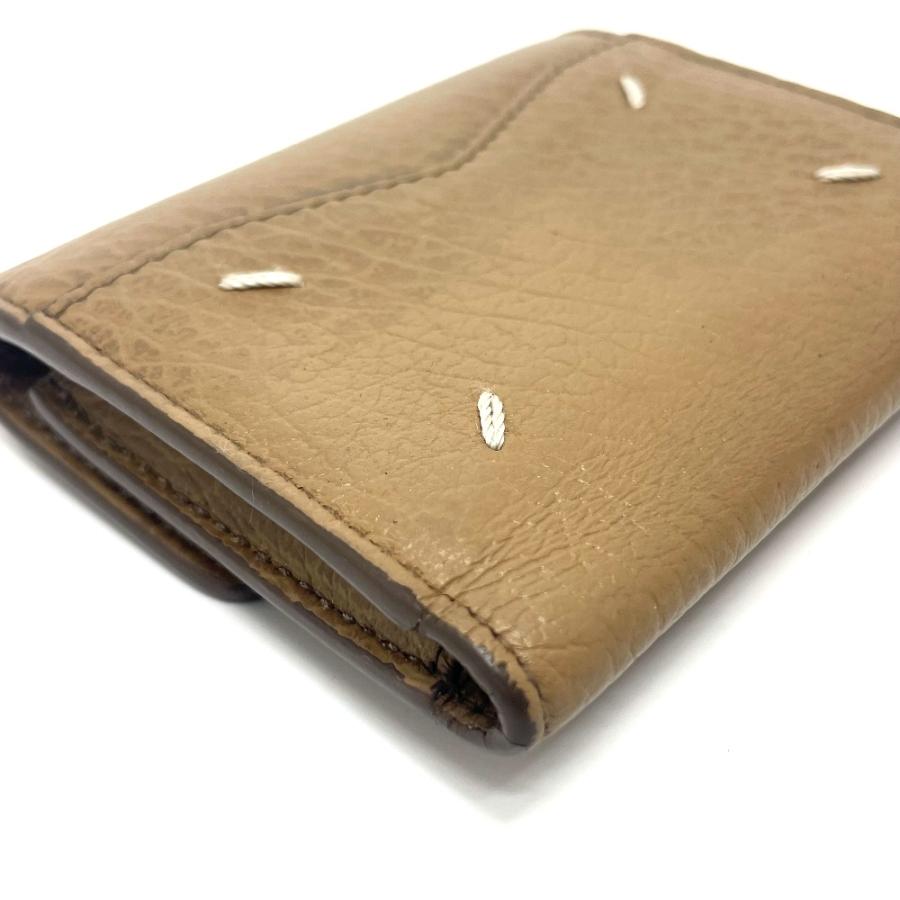 Maison Margiela メゾンマルジェラ S56UI0136 エンベロープ ウォレット 財布 ミニウォレット 3つ折り財布 ベージュ系 レディース【中古】 |  | 03