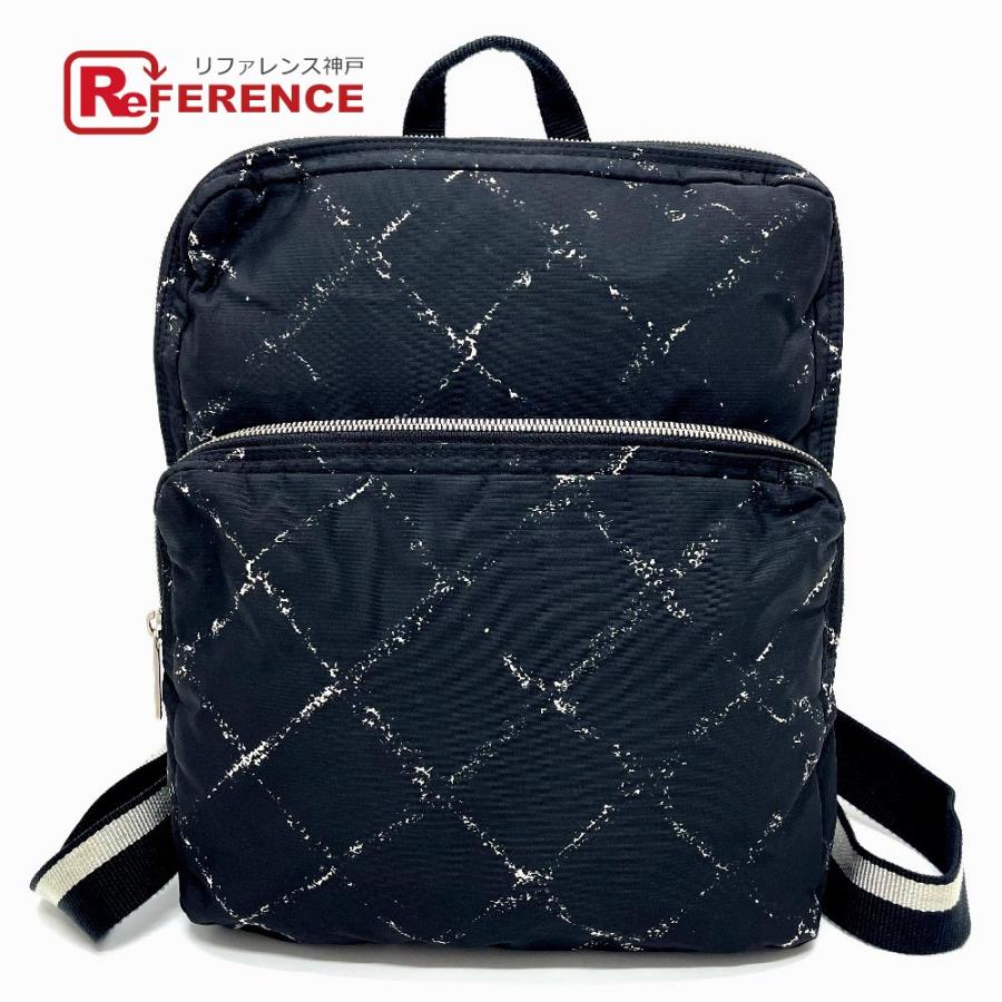 CHANEL シャネル 旧 トラベルライン バックパック リュックサック ナイロン ブラック【中古】 :Y-220427-57:リファレンス  コレクション - 通販 - Yahoo!ショッピング