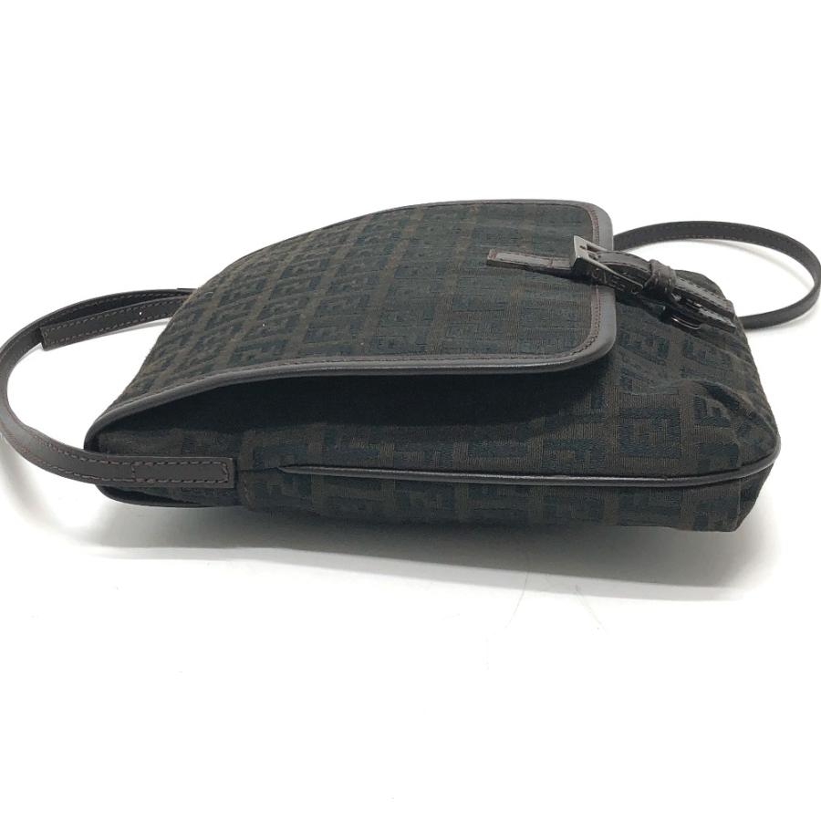 FENDI フェンディ 8BT052 ズッキーノ ポシェット 斜め掛け ショルダー  