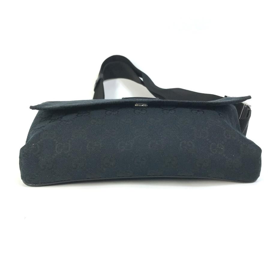 GUCCI グッチ 146304 ベルトバッグ ボディバッグ カバン ボディバッグ GG ウエストバッグ ブラック メンズ【中古】 | GUCCI | 02