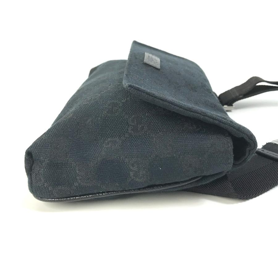 GUCCI グッチ 146304 ベルトバッグ ボディバッグ カバン ボディバッグ GG ウエストバッグ ブラック メンズ【中古】 | GUCCI | 04