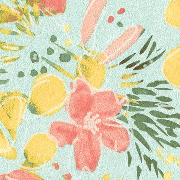 シール壁紙 貼ってはがせる はがせる壁紙rilm 93cm幅オーダーカット 738 ハワイアンリゾート 返品 交換不可 Rilm Cut 738 きせかえマイホーム ヤフー店 通販 Yahoo ショッピング