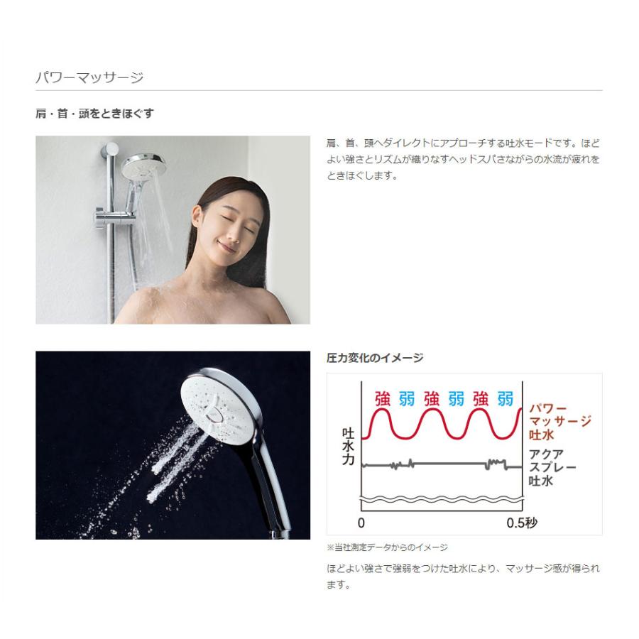 LIXIL エコアクアシャワーSPA BF-SM6MBGE ホース未使用 LIXIL・INAX スイッチ付エコアクアシャワーSPA（Gホース）浴室部品［BF