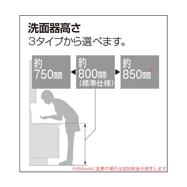★[AR3N-905SFY_STD] リクシル LIXIL Piara ピアラ 洗面台 900mm 扉タイプ スタンダード 即湯シングルレバー水栓カラー選択可◇_9