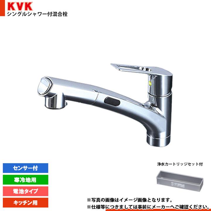 KVK [KM5021ZTDEC] シングルシャワー付混合栓 KM5021シリーズ