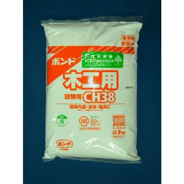 コニシ　ボンド　木工用　詰替用CH３８ 　3Kｇ/袋｜reform-ryouhinten