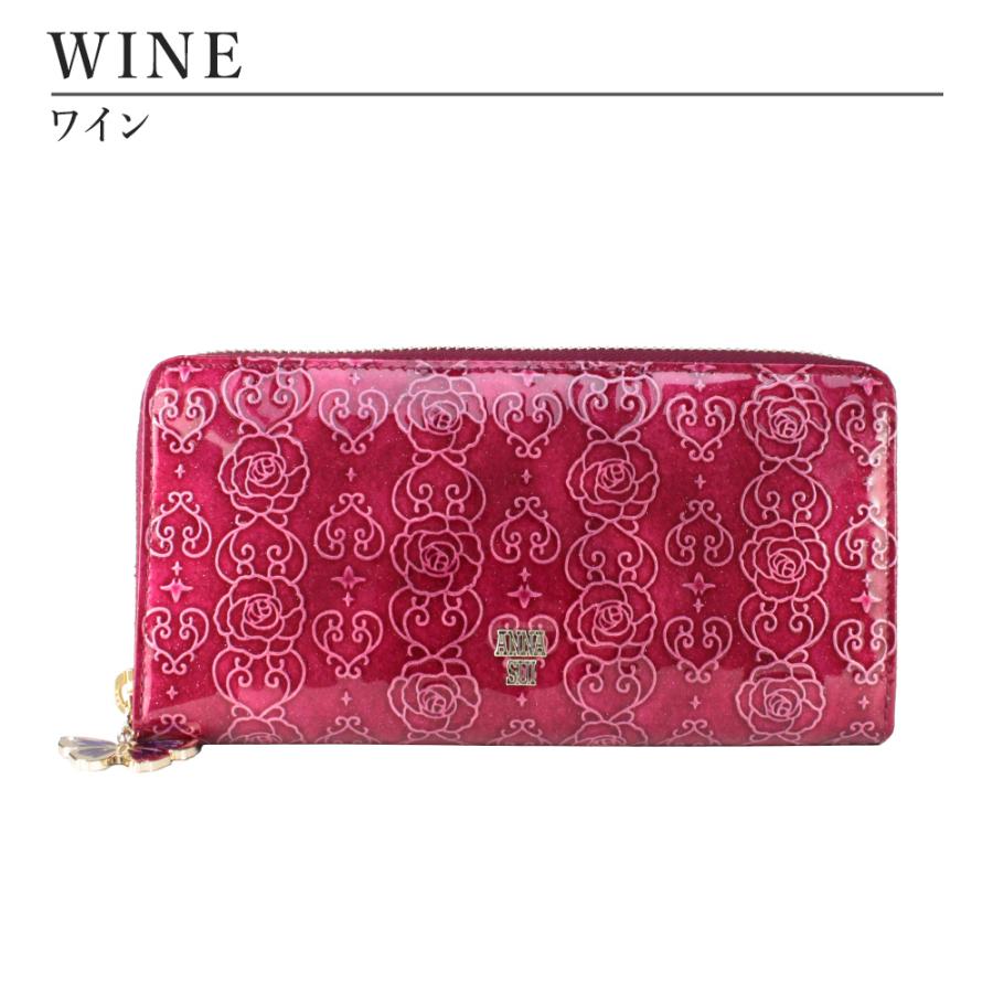 ANNA SUI アナスイ 財布 長財布 レディース ラウンドファスナー ANNA SUI アナスイ 財布 長財布 レディース ラウンドファスナー