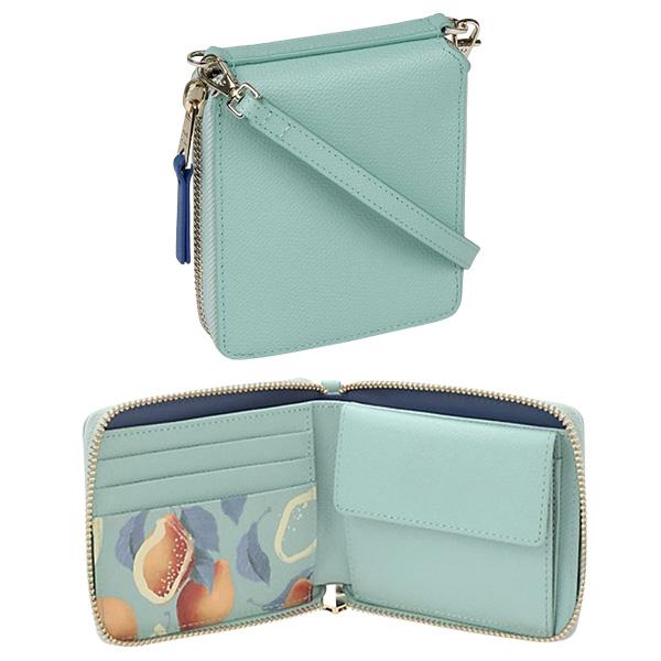 ポールスミス 財布 レディース ラウンドファスナー ネックウォレット レモンプリント 883910 W494 BPW494 ブランド ギフト 