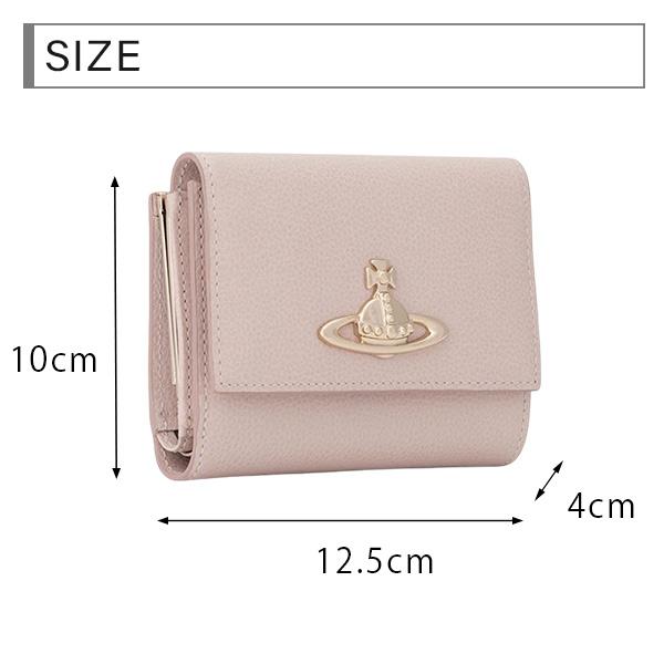 ヴィヴィアンウエストウッド 口金三つ折り財布 レディース 折り財布 本