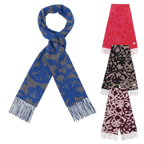 ヴィヴィアンウエストウッド レディース マフラー LACE BROCADE 