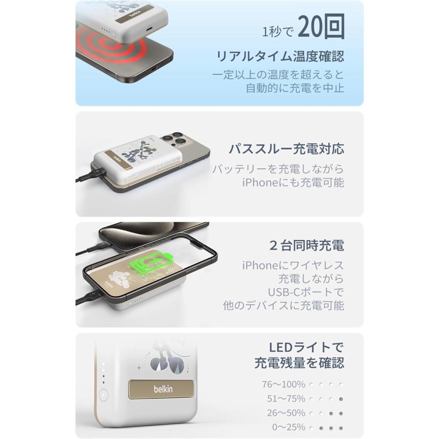 Belkin（ベルキン） Belkin MagSafe対応 ワイヤレス モバイル