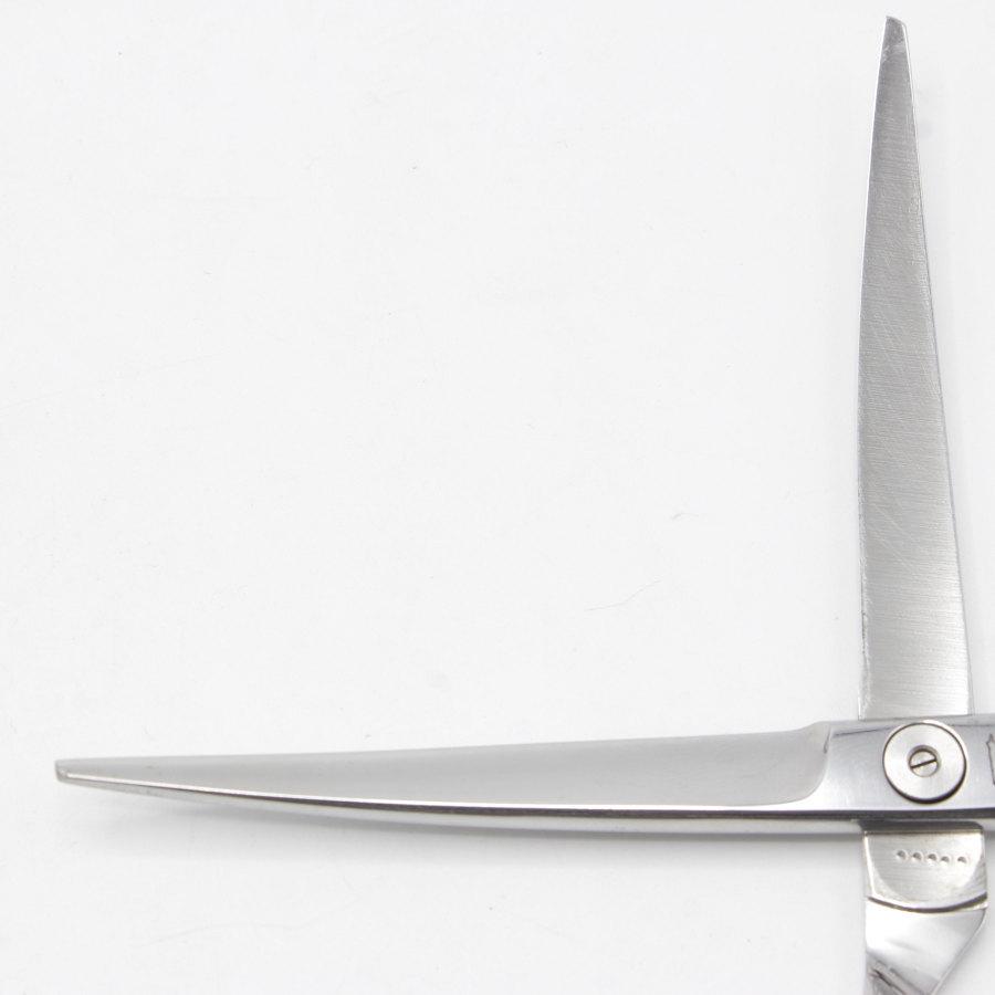 ボーナスストア+5％【美品/研磨済】Navi RA60 カーブシザー 6インチ ハマグリ刃 メガネハンドル アールシザー |  | 02