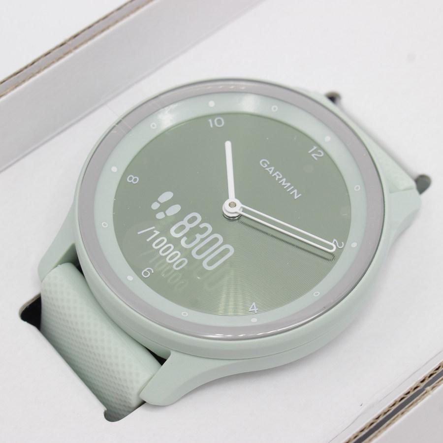 vivomove 【新品】GARMIN Sport Silver/Cool Mint 010-02566-43 