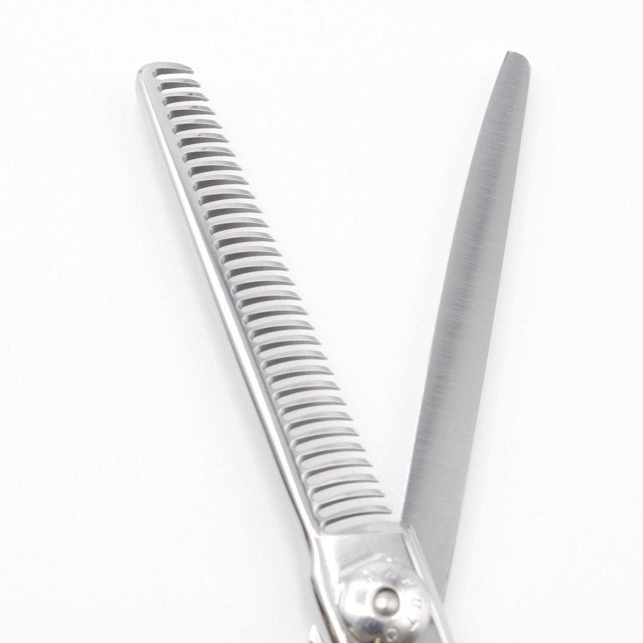 【美品】ナルトシザー ヘネシーラムールS31 セニング 5.8インチ ヘネシーオフセットハンドル 二梳き 31目約20%〜25% ニューハイボン |  | 03