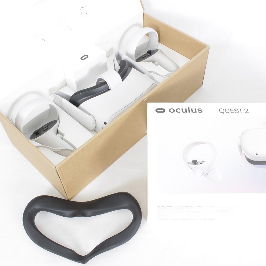 【美品】Oculus Quest2 128GB VR ヘッドマウントディスプレイ ヘッドセット オキュラスクエスト2 本体 | 