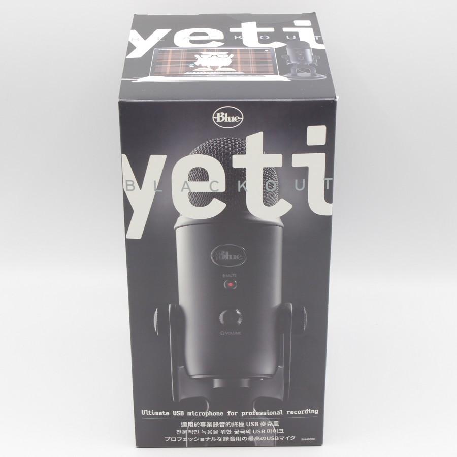【新品/未開封】Blue Microphones Yeti BM400BK ブラック 高品質USBコンデンサーマイク イエティ ブルーマイクロフォンズ ロジクール 本体 | logicool