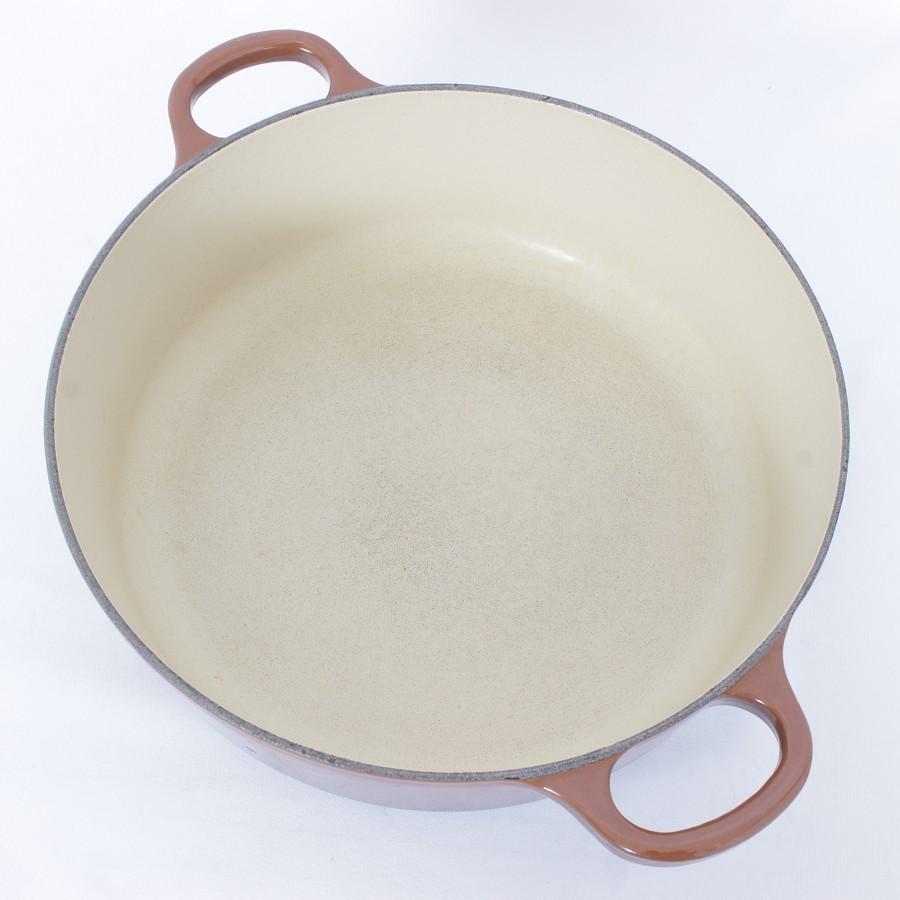 ル・クルーゼ ココット・ジャポネーズ 24cm チェスナッツ 25052-24-28 ホーロー 両手鍋 本体 | ココット・ジャポネーズ | 04