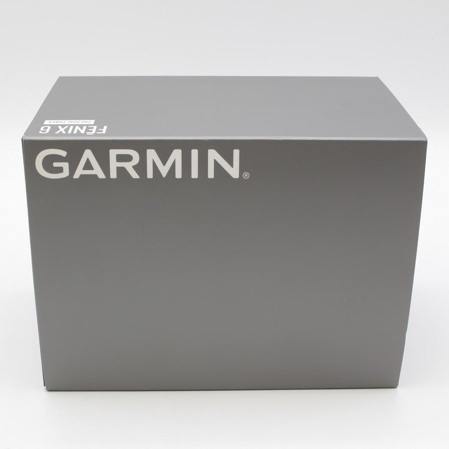 【美品】Garmin fenix 6 Pro Dual Power Ti Carbon Gray DLC/Carbon Gray DLC Ti 010-02410-35 スマートウォッチ 本体 |  | 12